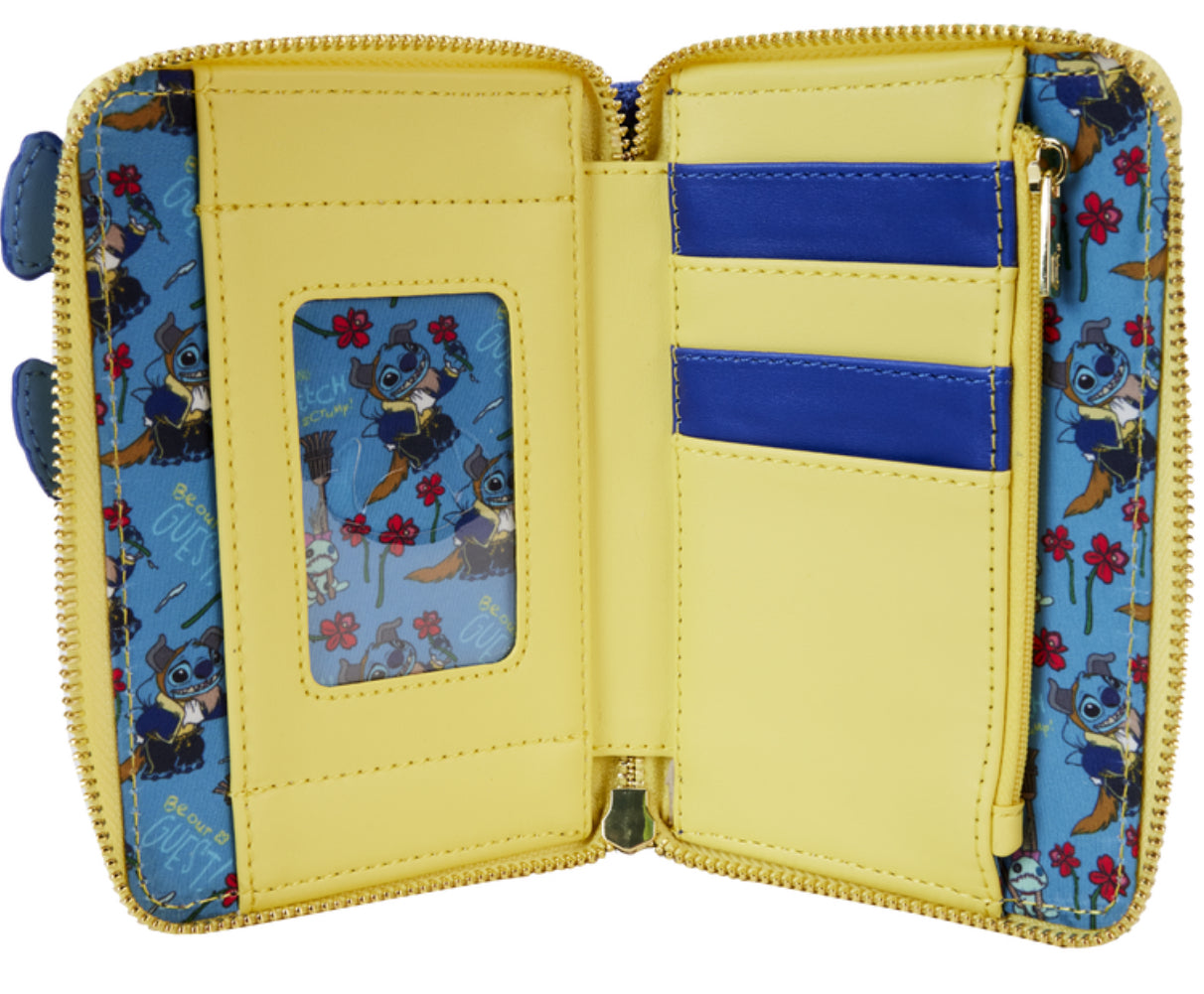 Stitch in Beast Costume Exclusive Zip Around Wallet