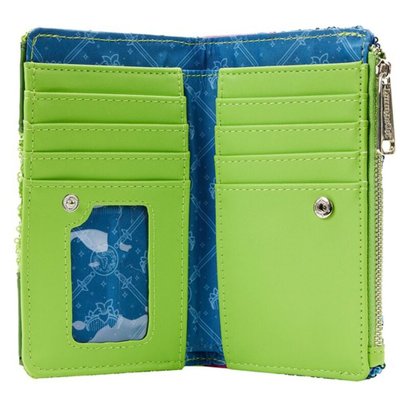 Disney Princess Sequin Series Mulan Flap Wallet