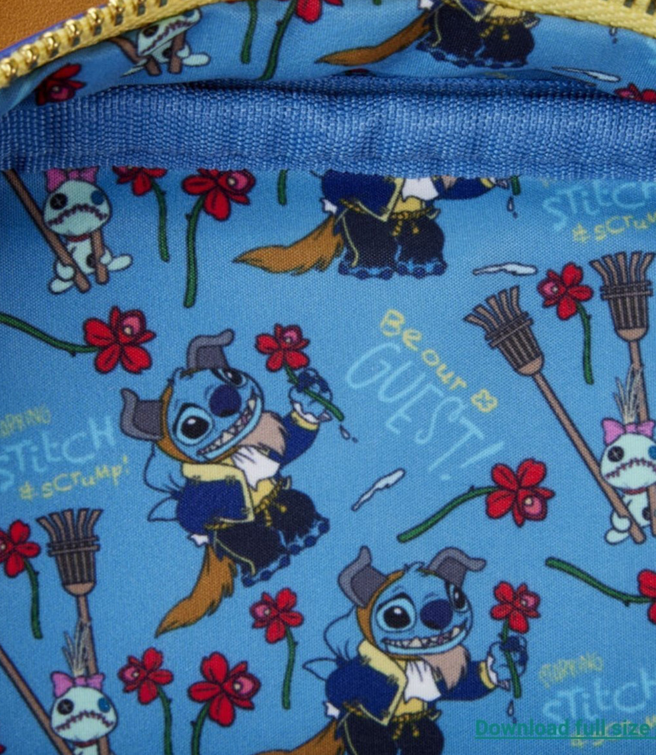 Stitch in Beast Costume Exclusive Crossbuddies® Cosplay Crossbody Bag with Coin Bag