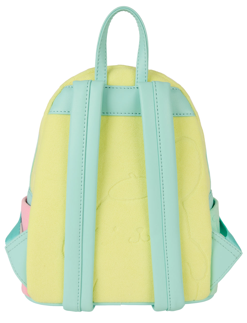 SDCC Limited Edition Hello Kitty & Friends Color Block Terry Cloth Mini Backpack