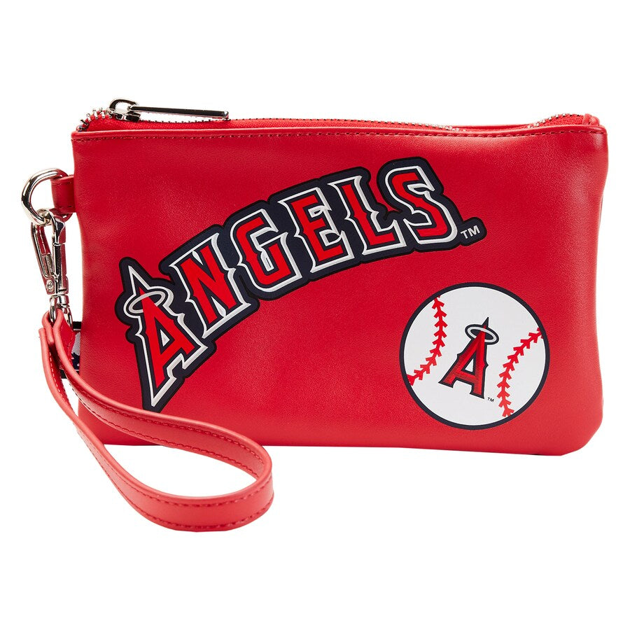 MLB LA Angels Stadium Crossbody Bag with Pouch