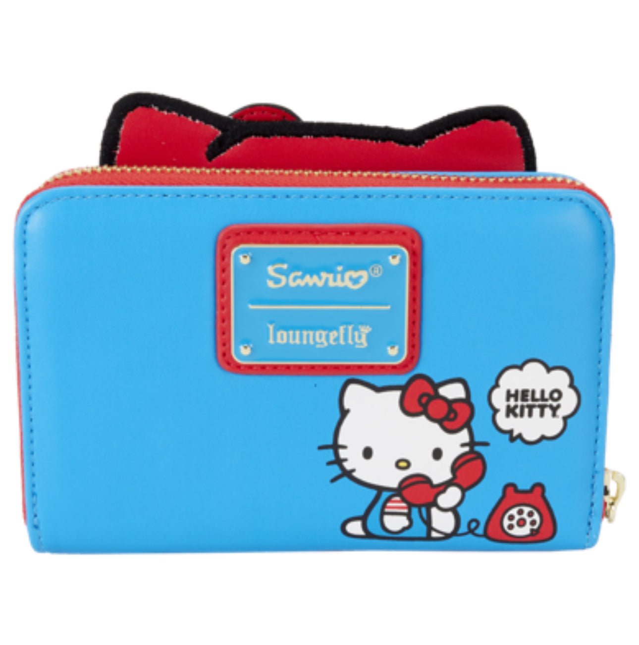 Sanrio Exclusive Hello Kitty 50th Anniversary Phone Sequin Cosplay Zip Around Wallet