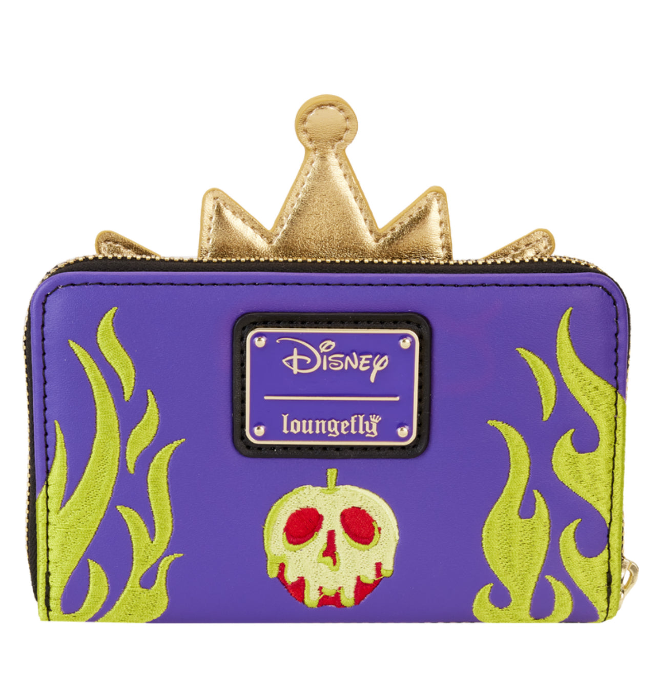 Snow White Evil Queen Exclusive Sequin Cosplay Zip Around Wallet