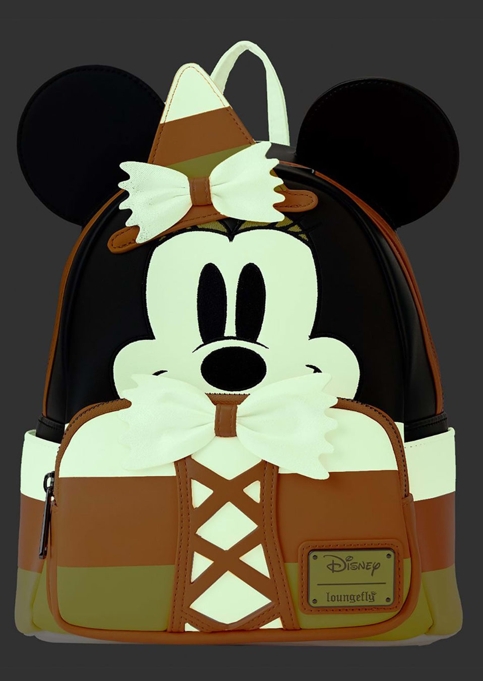 Minnie Mouse candy corn cosplay mini backpack