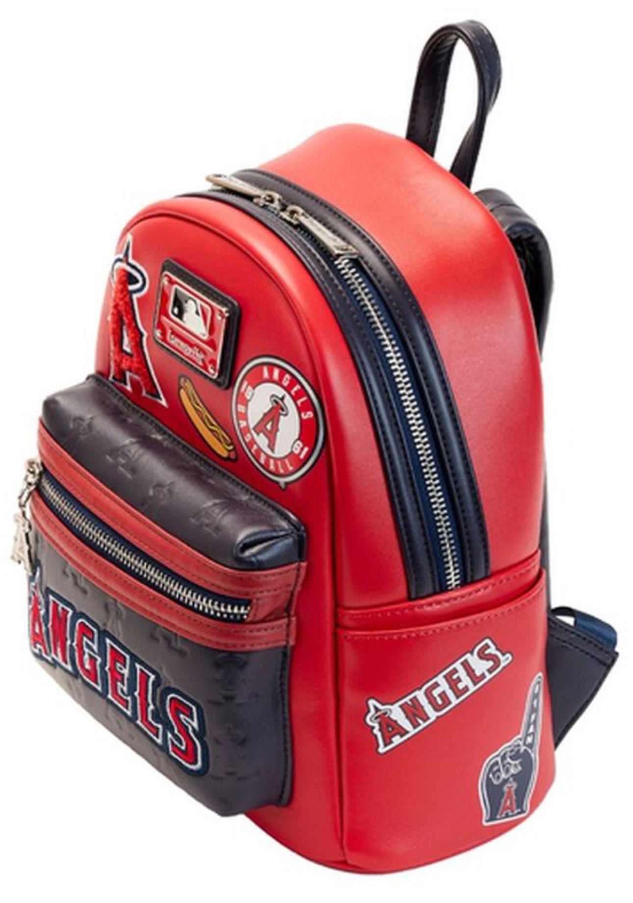 MLB LA Angels Patches Mini Backpack