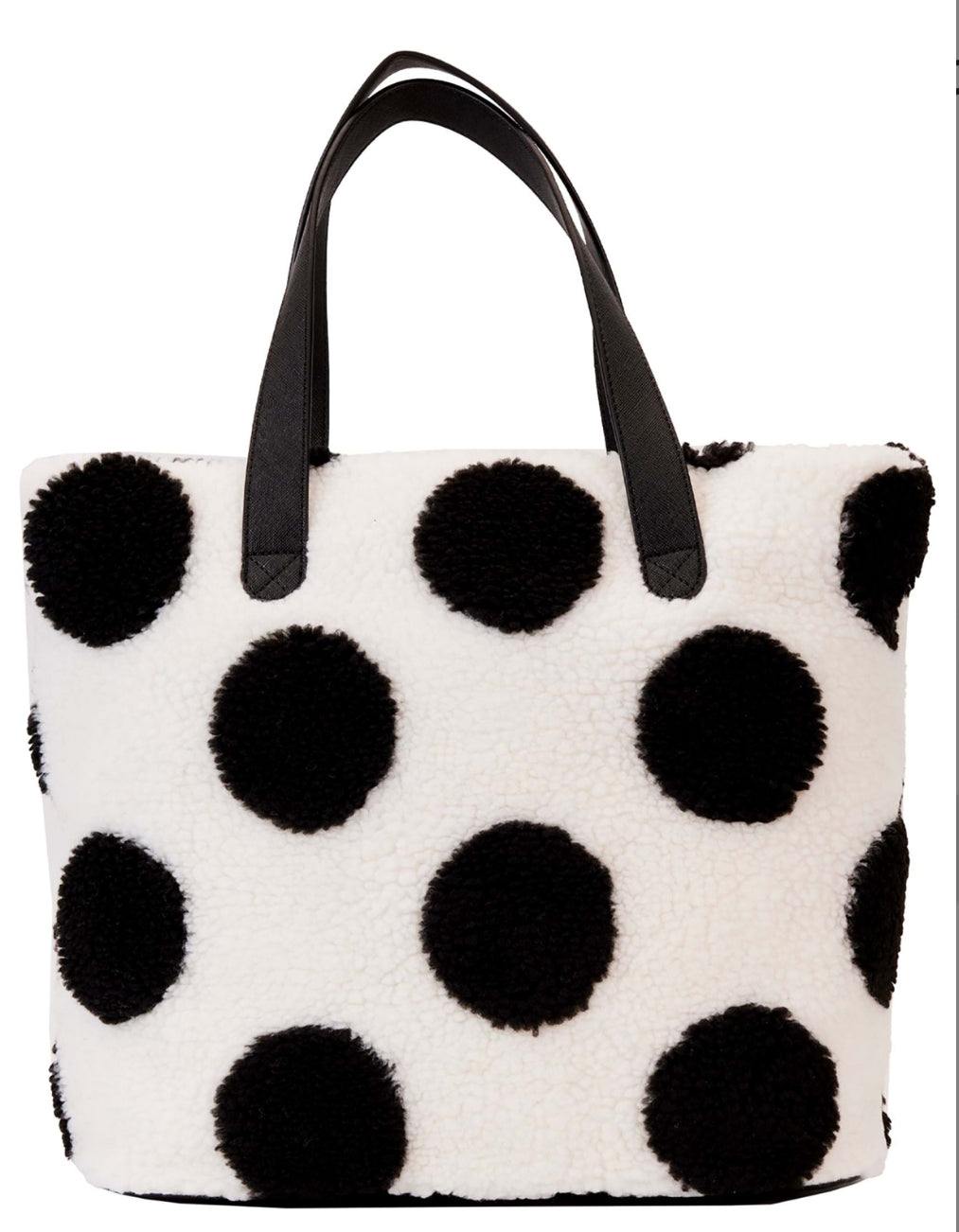 Minnie Mouse Rocks the Dots Classic Sherpa Tote Bag