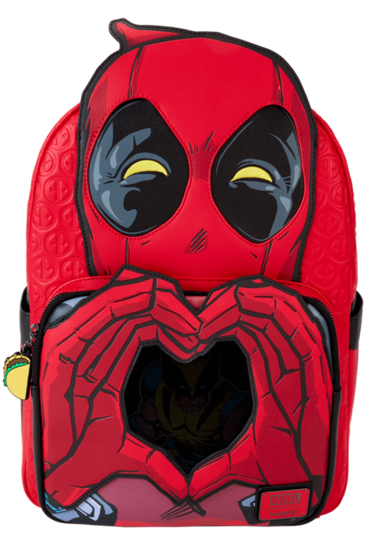 deadpool backpack mini NYCC LIMITED EDITION DEADPOOL & WOLVERINE BAG (BACKPACK ONLY) – Little Lion's Collectibles