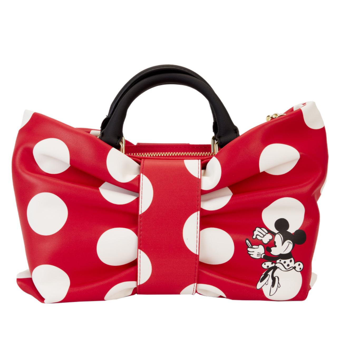 Minnie Mouse Rocks the Dots Classic Bow Figural Crossbody Bag