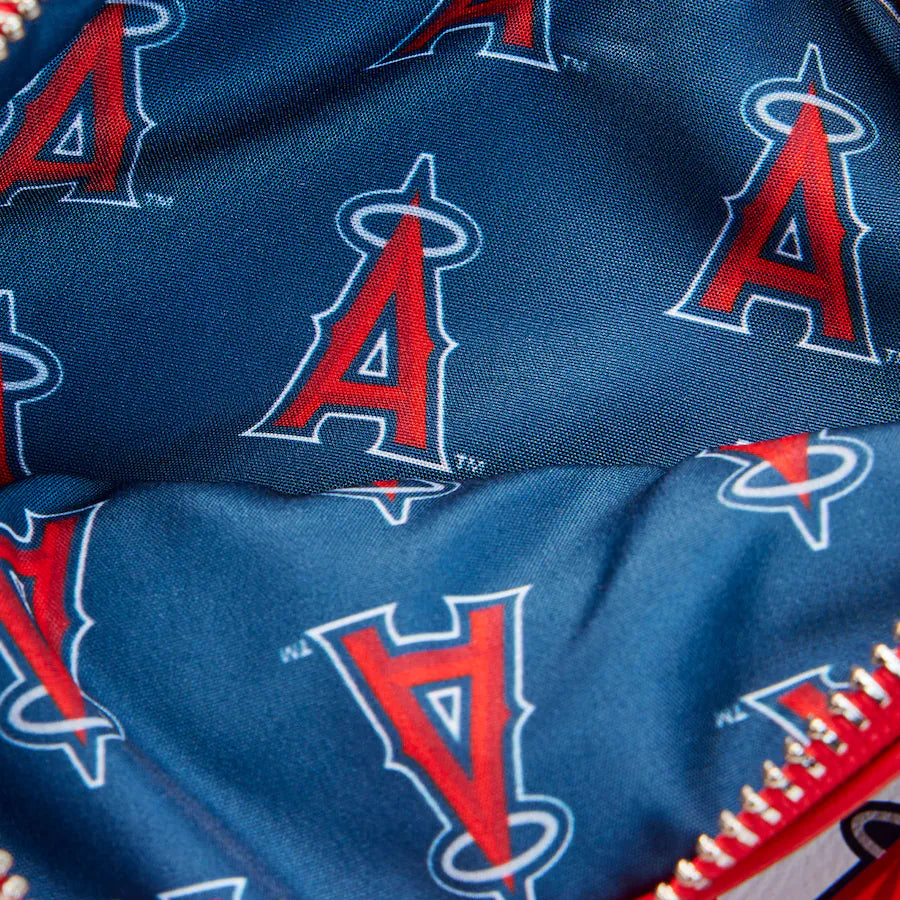 MLB LA Angels Stadium Crossbody Bag with Pouch