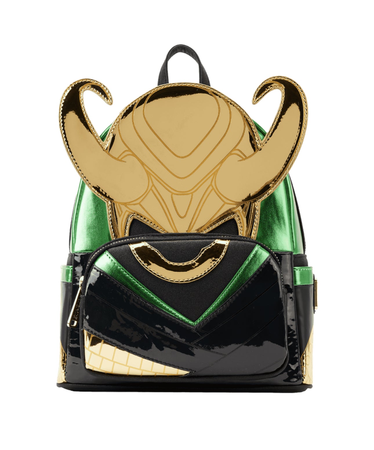 MARVEL METALLIC LOKI COSPLAY MINI BACKPACK