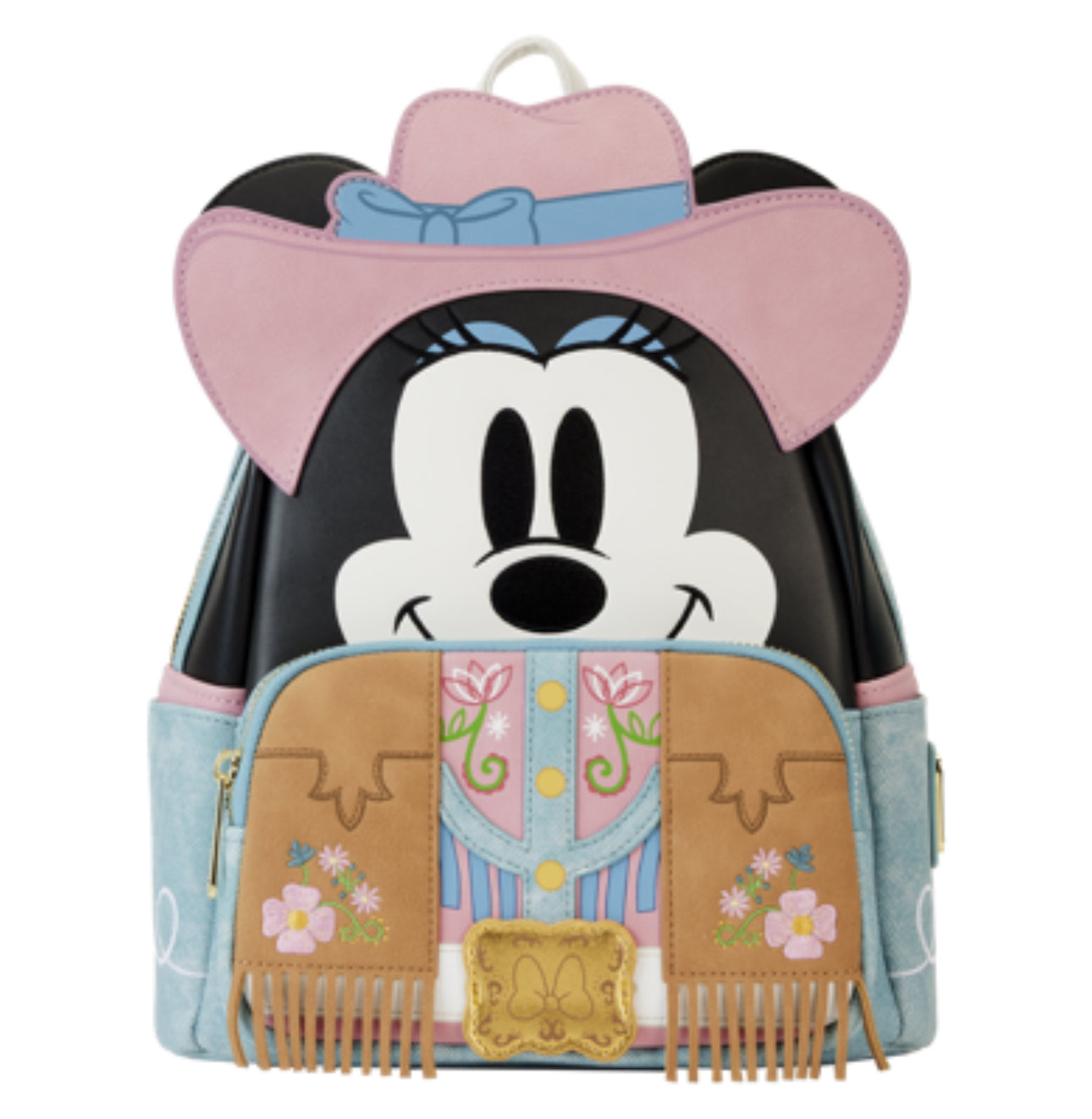 Western Minnie Mouse Cosplay Mini Backpack