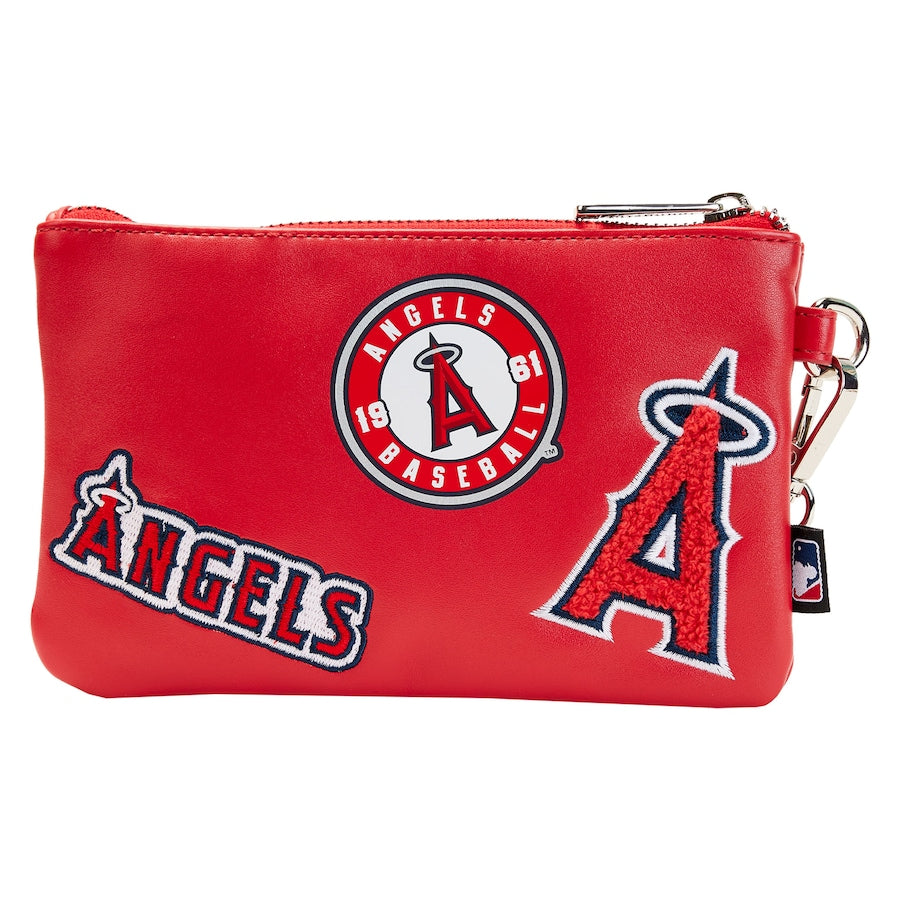 MLB LA Angels Stadium Crossbody Bag with Pouch