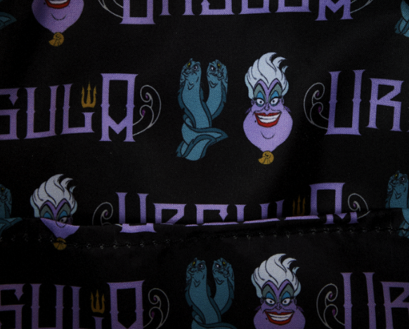 The Little Mermaid 35th Anniversary Exclusive Ursula Sequin Cosplay Mini Backpack