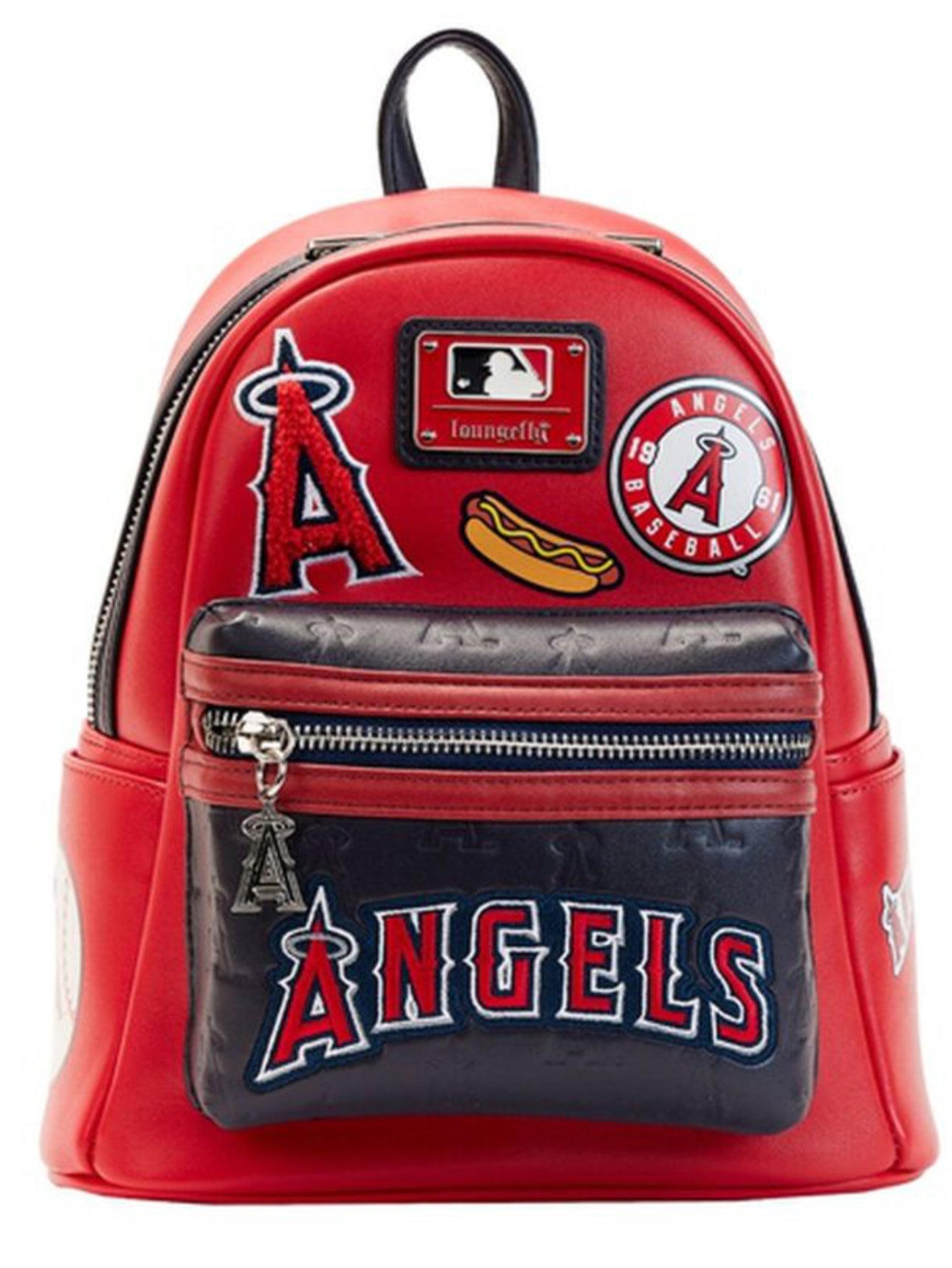 MLB LA Angels Patches Mini Backpack