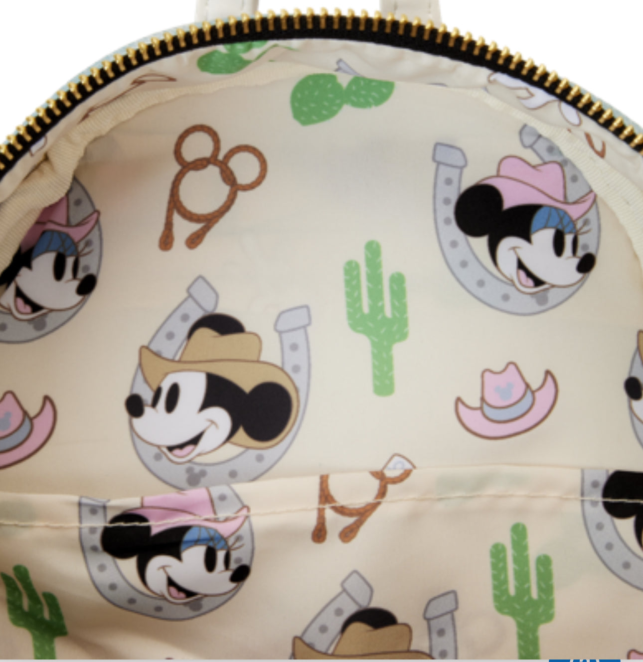 Western Minnie Mouse Cosplay Mini Backpack