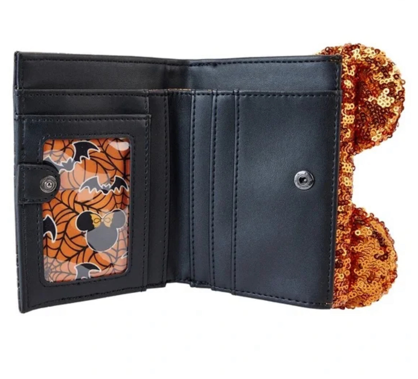 Minnie Mouse Exclusive Halloween Sequin Flap Wallet