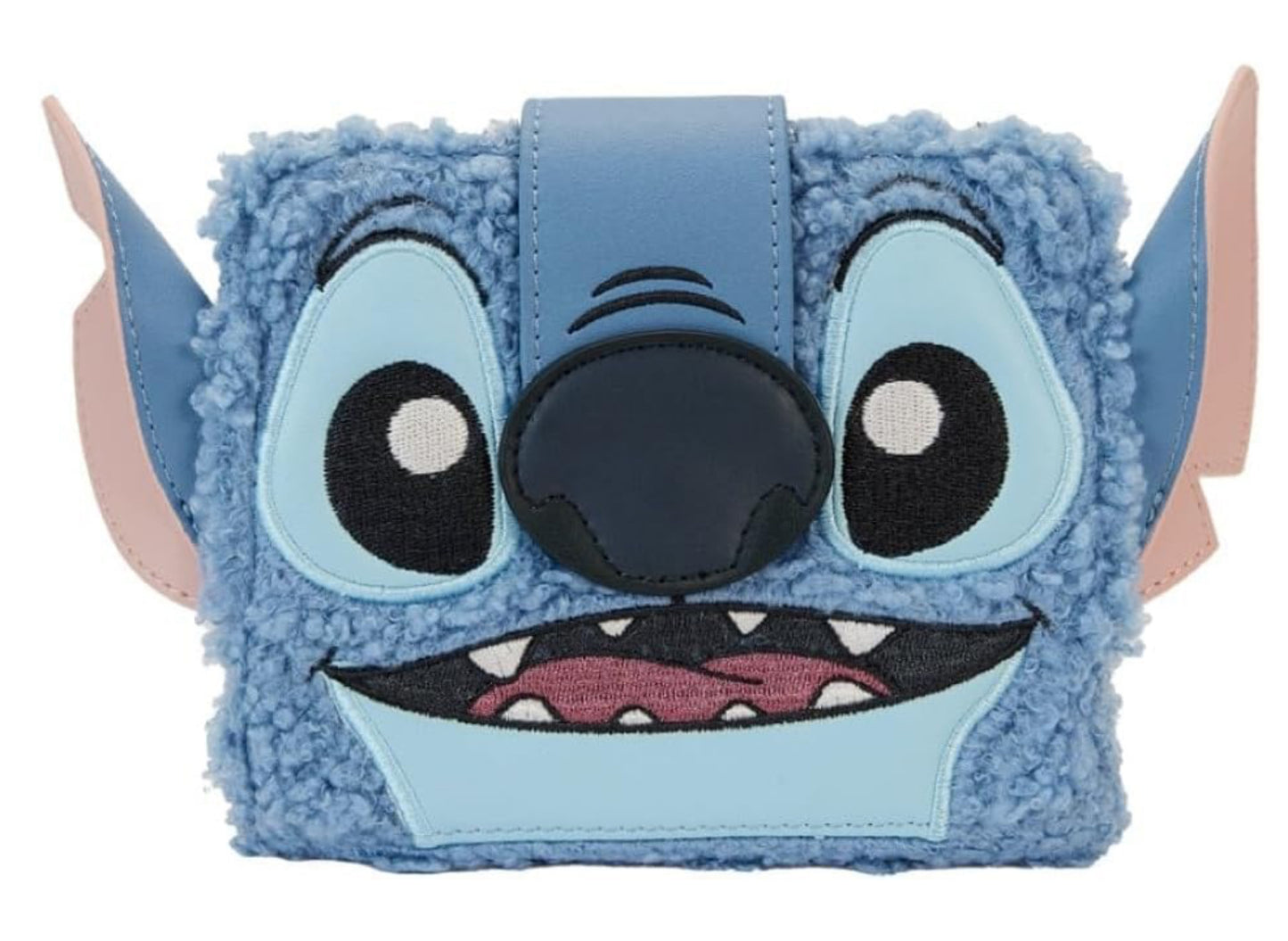 Stitch Plush Sherpa Cosplay Bifold Wallet