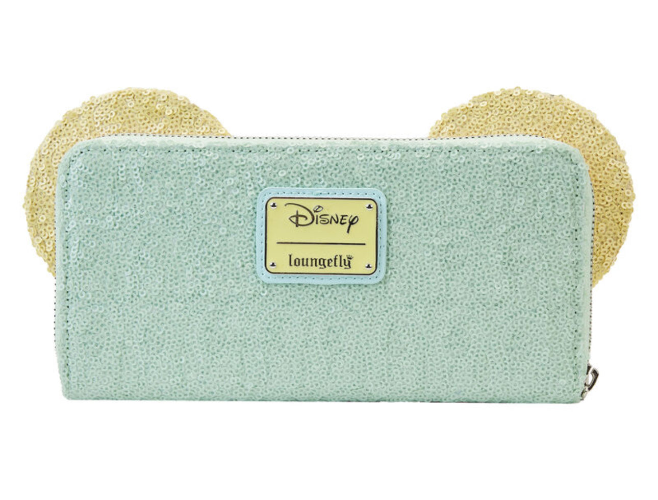 Minnie Mouse Pastel Sequin Zip Around Wallet