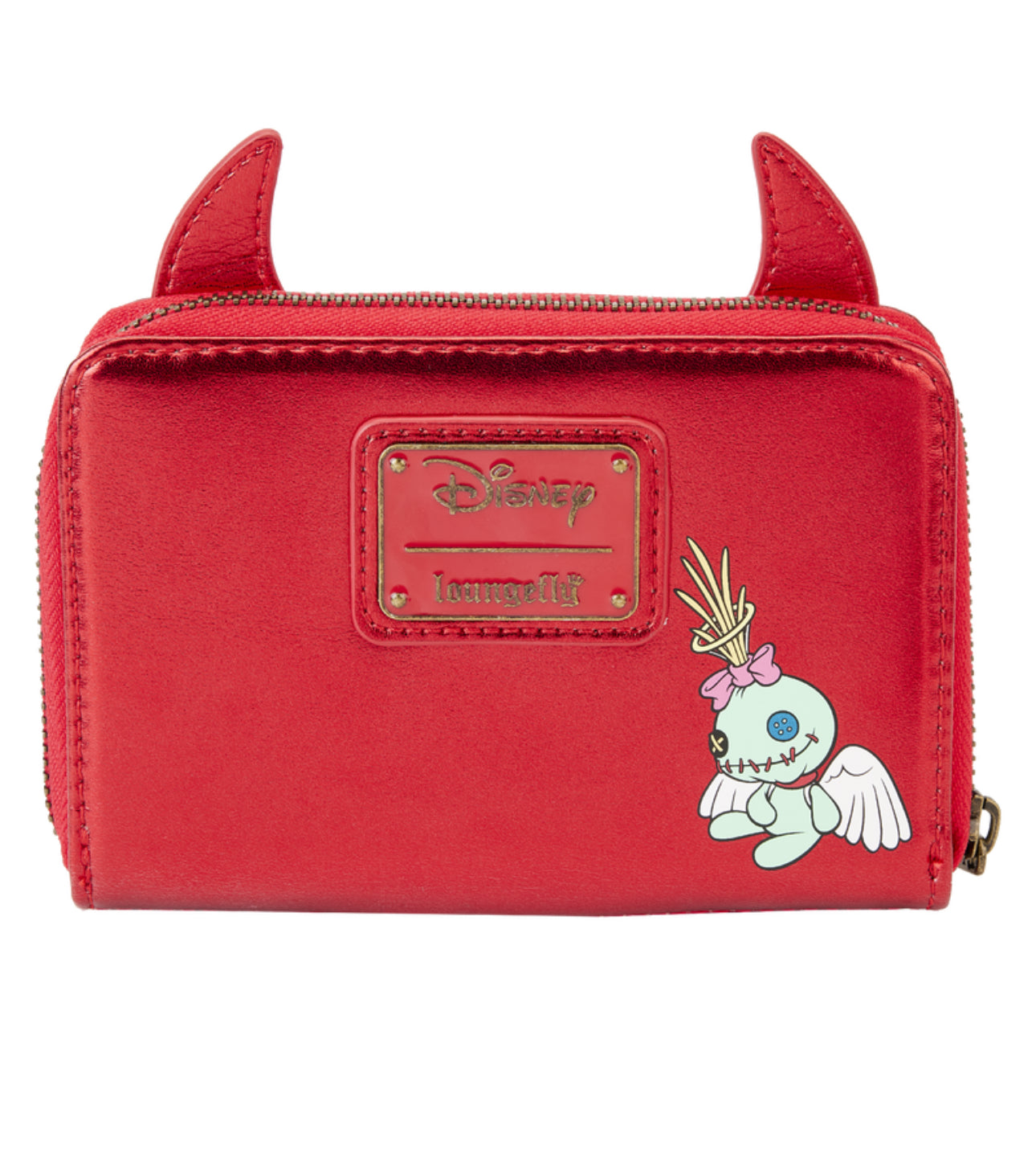 Stitch Devil Cosplay Zip-Around Wallet