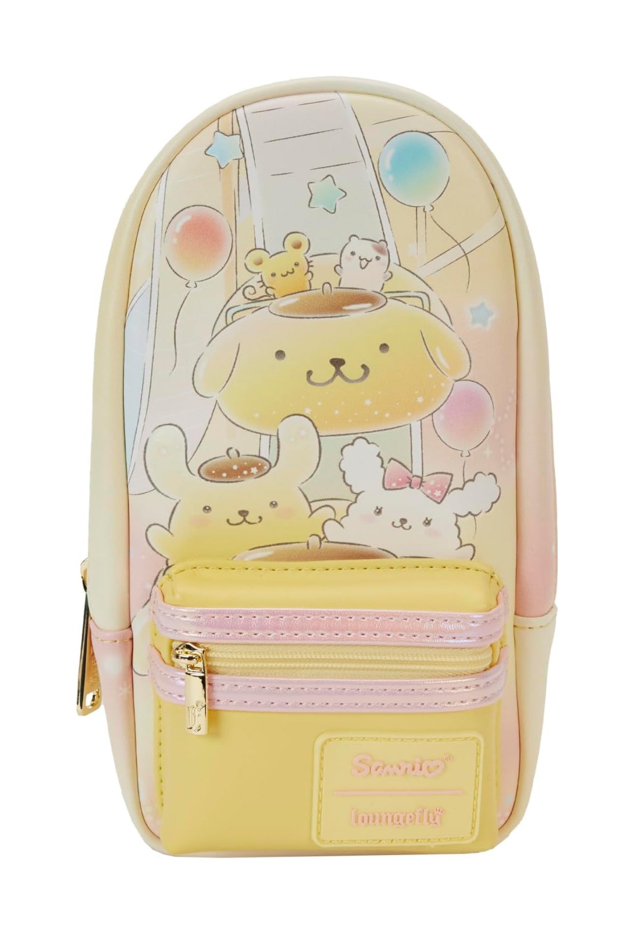 Sanrio Pompompurin Carnival Stationery Mini Backpack Pencil Case