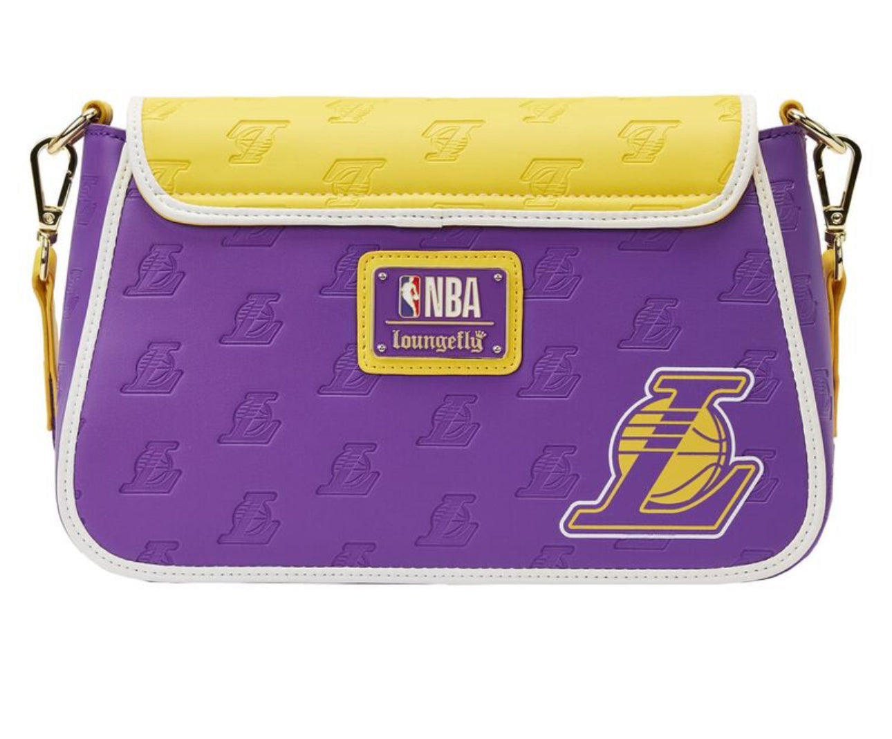 NBA Los Angeles Lakers Patch Icons Crossbody Bag
