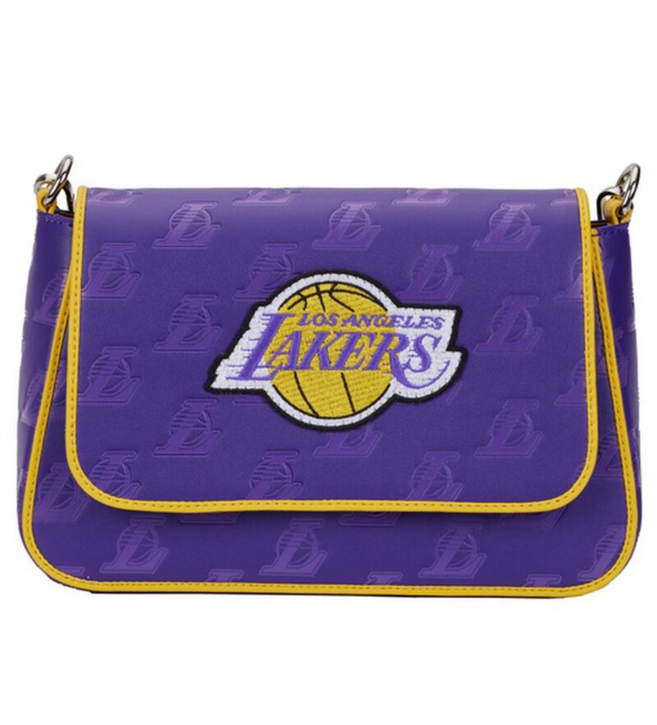 NBA Los Angeles Lakers Logo Crossbody Bag