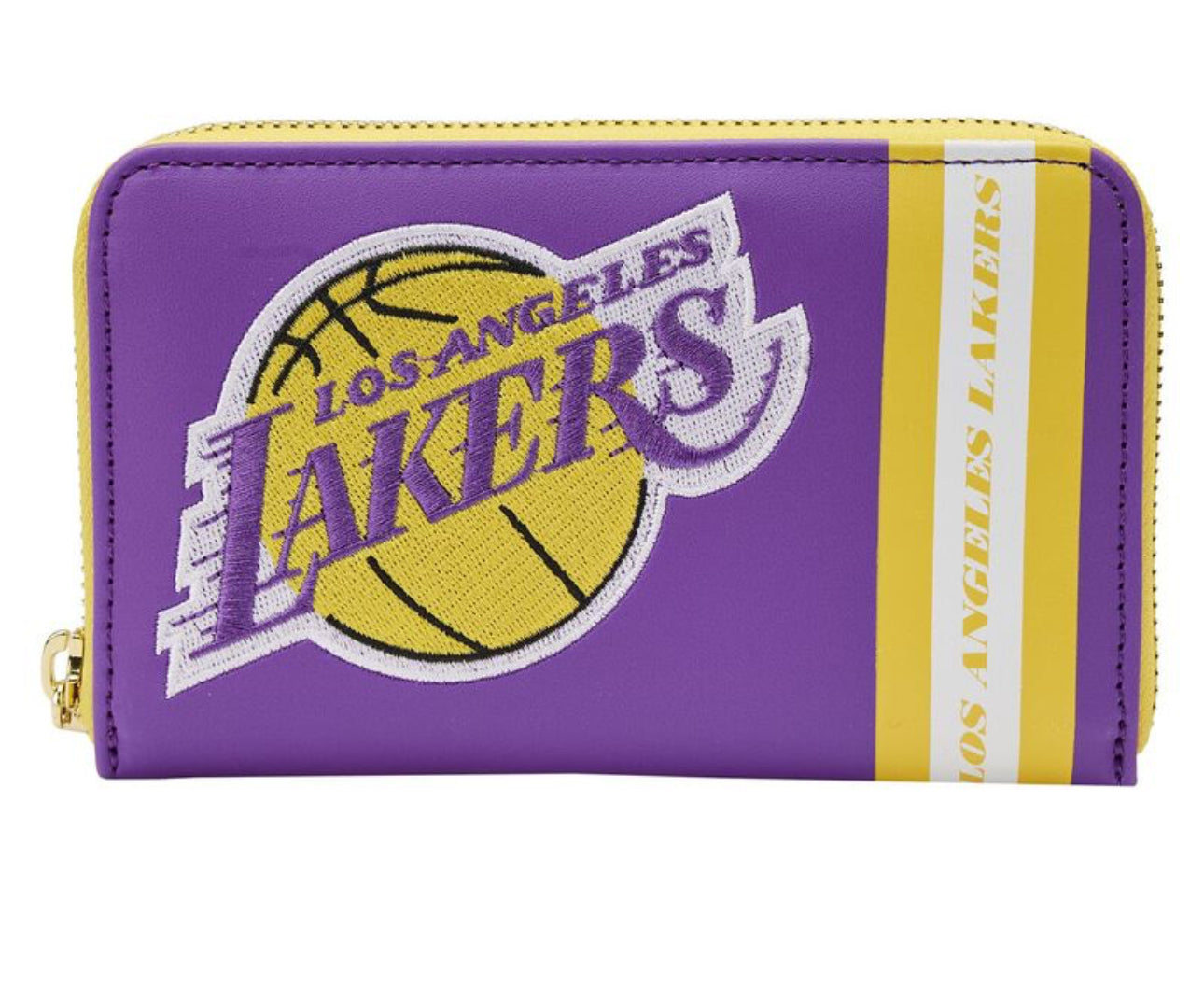 NBA Los Angeles Lakers Patch Icons Zip Around Wallet