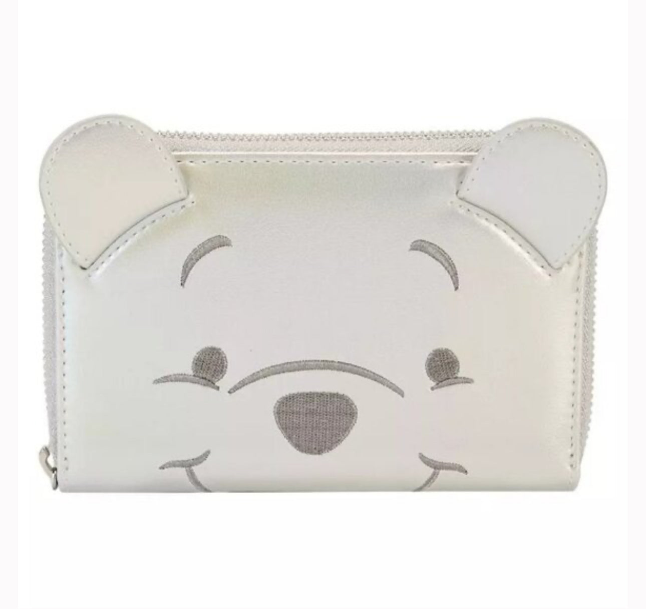 Disney 100 Exclusive Platinum Winnie the Pooh Cosplay Zip Around Wallet