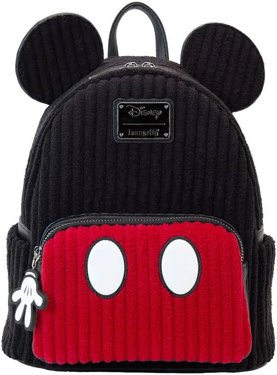 Mickey Mouse Exclusive Plush Corduroy Cosplay Mini Backpack