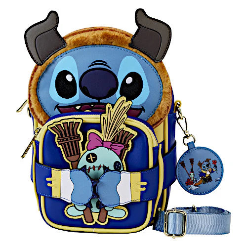 Stitch in Beast Costume Exclusive Crossbuddies® Cosplay Crossbody Bag with Coin Bag