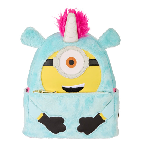 Minions Fluffy Unicorn Exclusive Costume Plush Mini Backpack