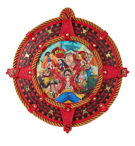 One Piece Compass Figural Mini Backpack