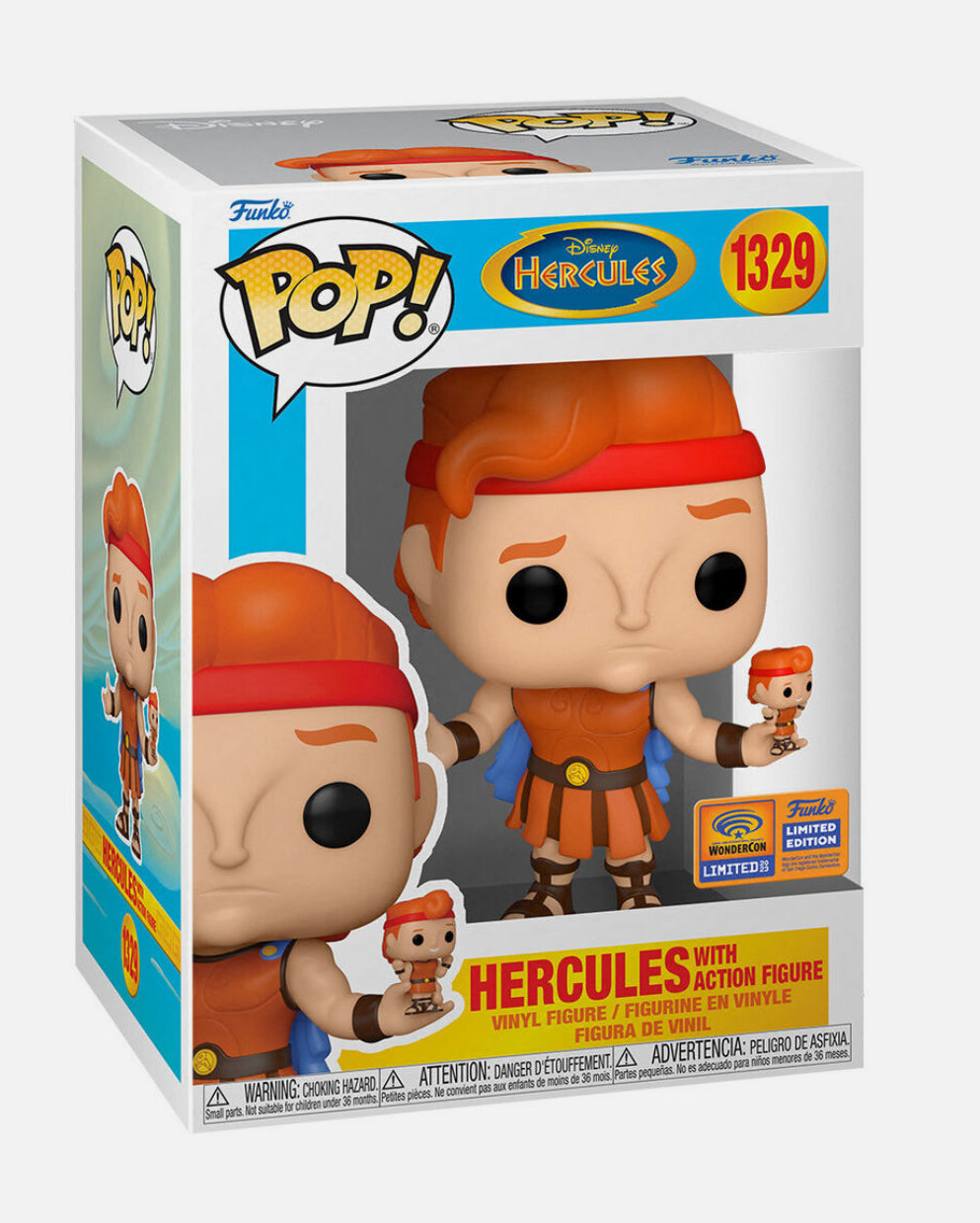 Hercules with action figure