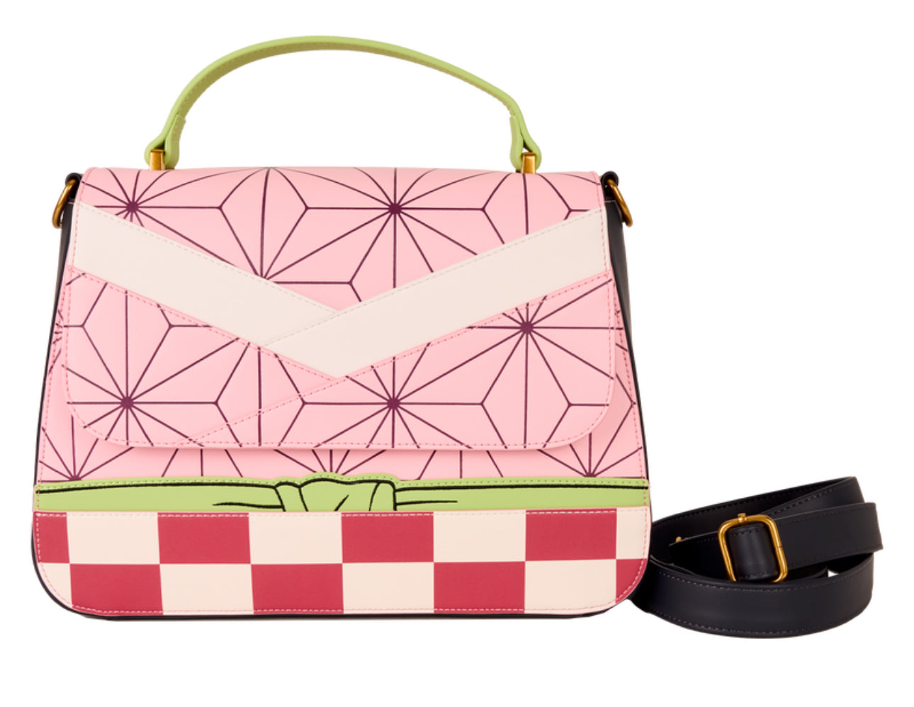 Demon Slayer Nezuko Kamado Cosplay Crossbody Bag