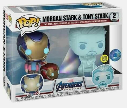 Morgan Stark & Tony Stark
