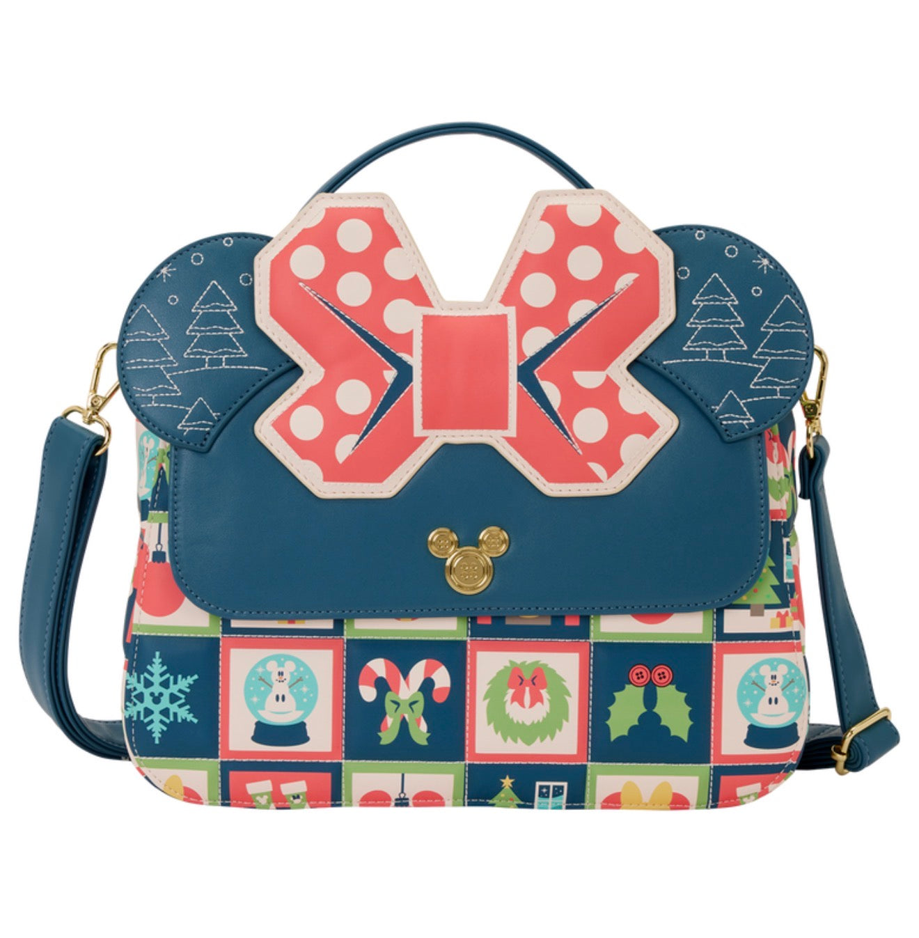 Minnie Mouse Holiday Crossbody Bag