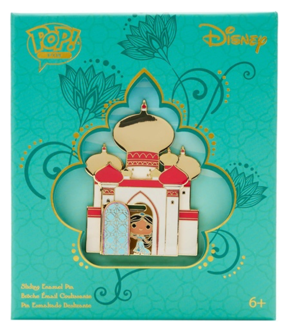 Funko Pop! By Loungefly Princess Jasmine Palace Sliding Pin