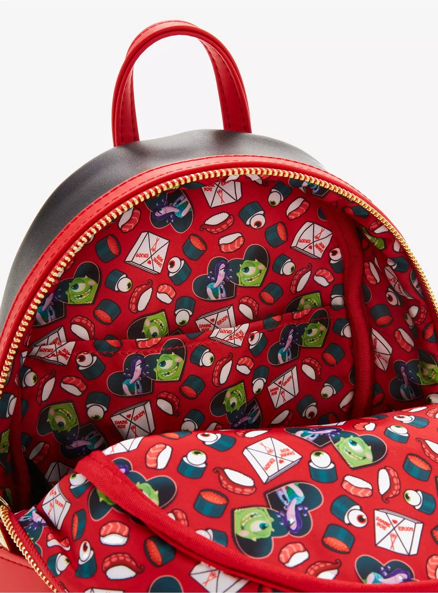 Loungefly Pixar Monsters, Inc. Takeout Box Mini Backpack