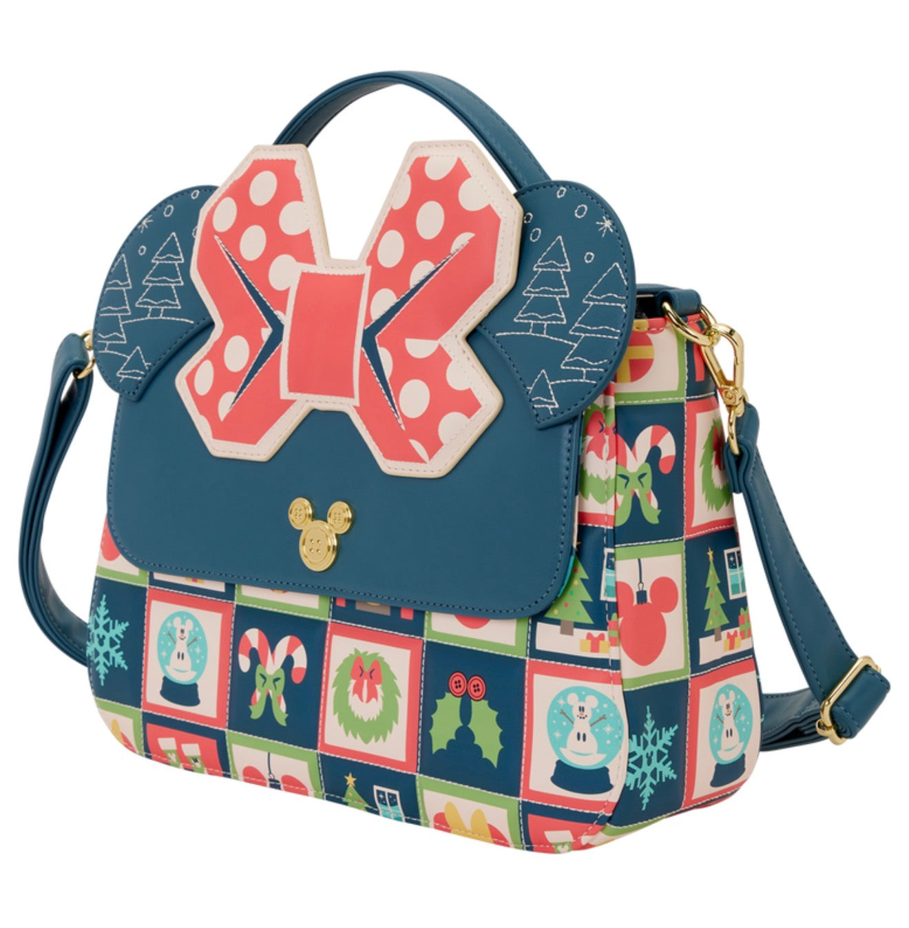 Minnie Mouse Holiday Crossbody Bag