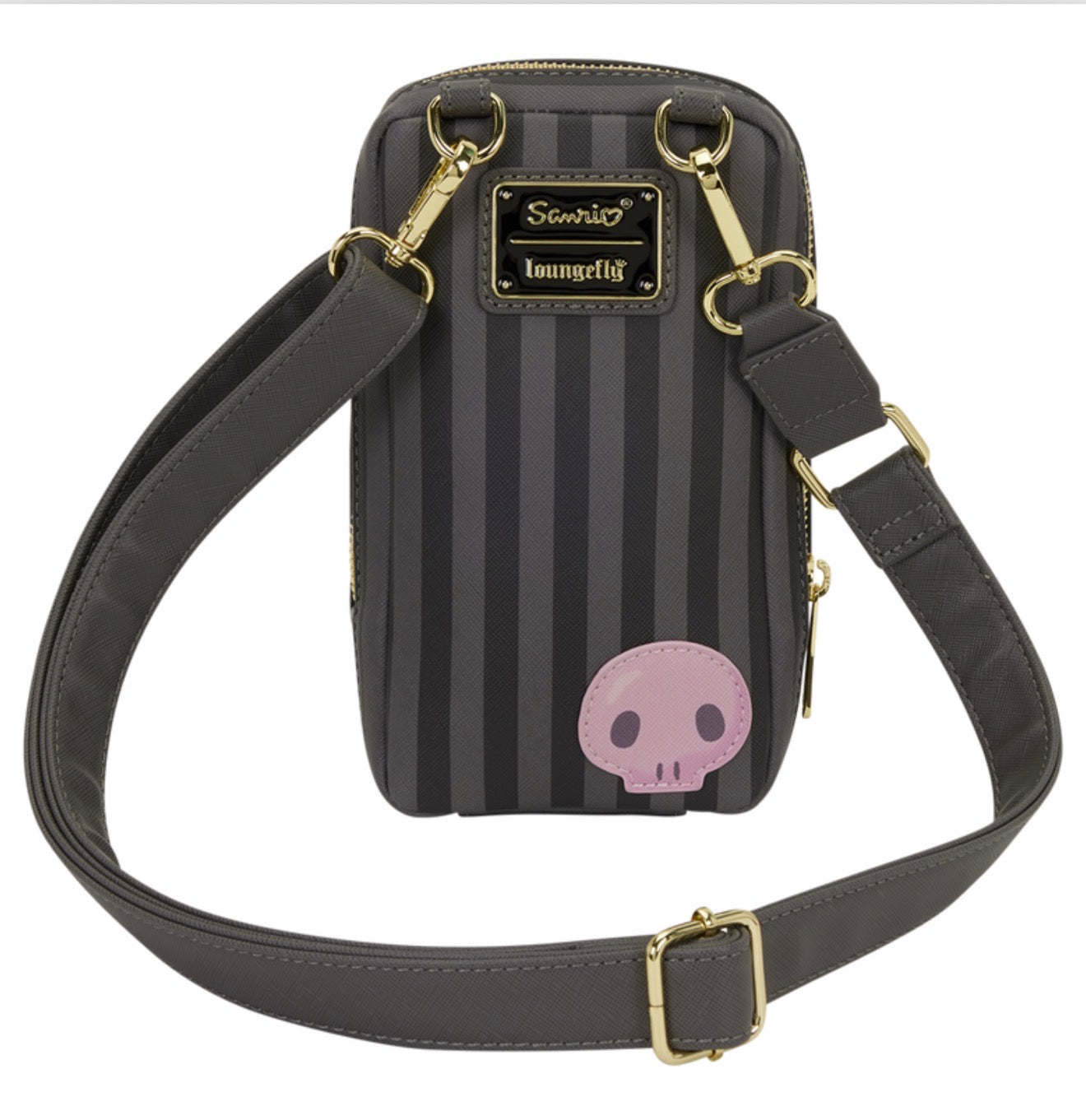 Sanrio Kuromi 20th Anniversary Cell Phone Crossbody Bag with Coin Bag