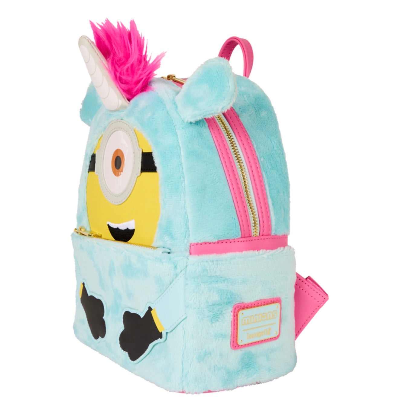 Minions Fluffy Unicorn Exclusive Costume Plush Mini Backpack
