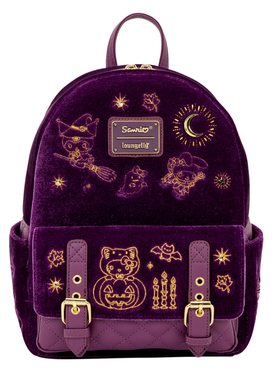 Sanrio Hello Kitty & Friends Exclusive Halloween Costume Velvet Mini Backpack