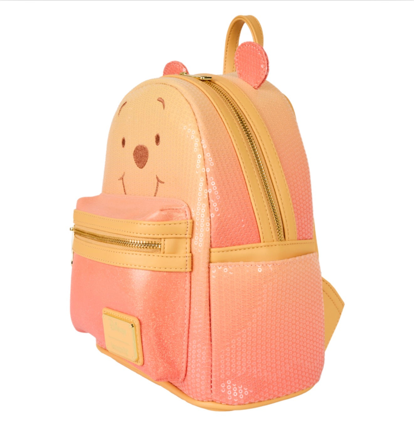Winnie the Pooh Cosplay Sequin & Glitter Mini Backpack