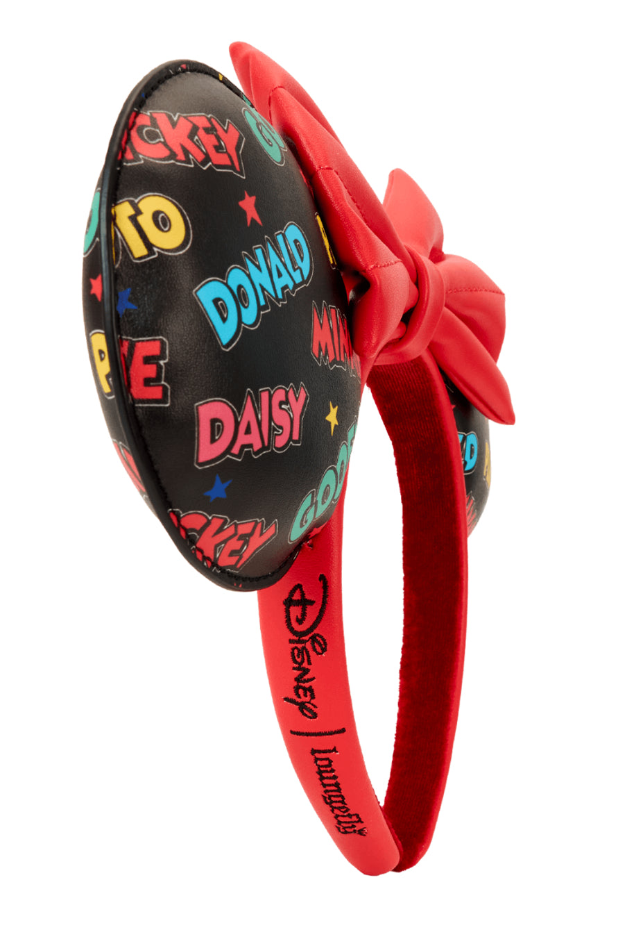 Mickey & Friends Classic All-Over Print Mini Backpack With Ear Headband