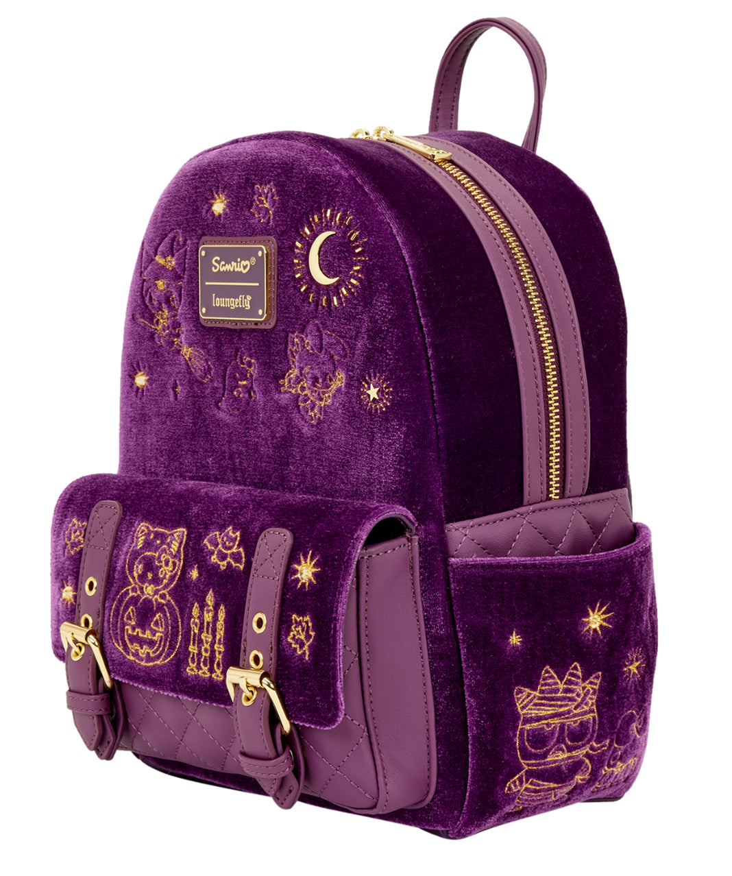 Sanrio Hello Kitty & Friends Exclusive Halloween Costume Velvet Mini Backpack