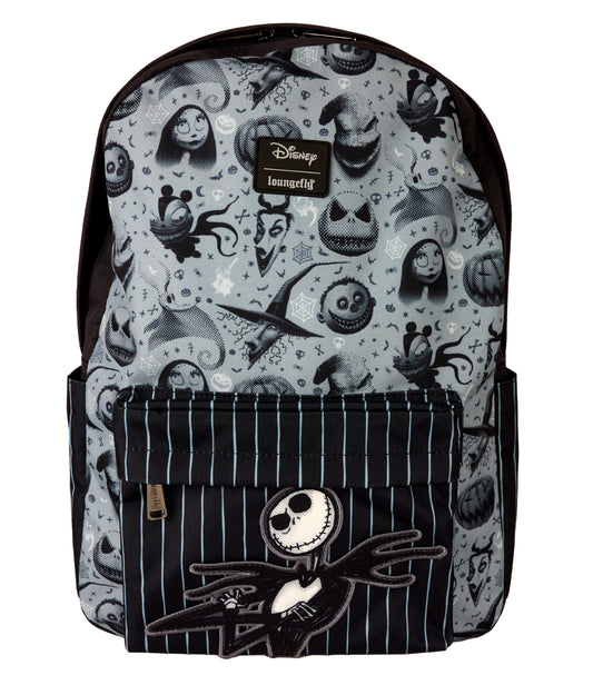 The Nightmare Before Christmas All-Over Print Full-Size Backpack