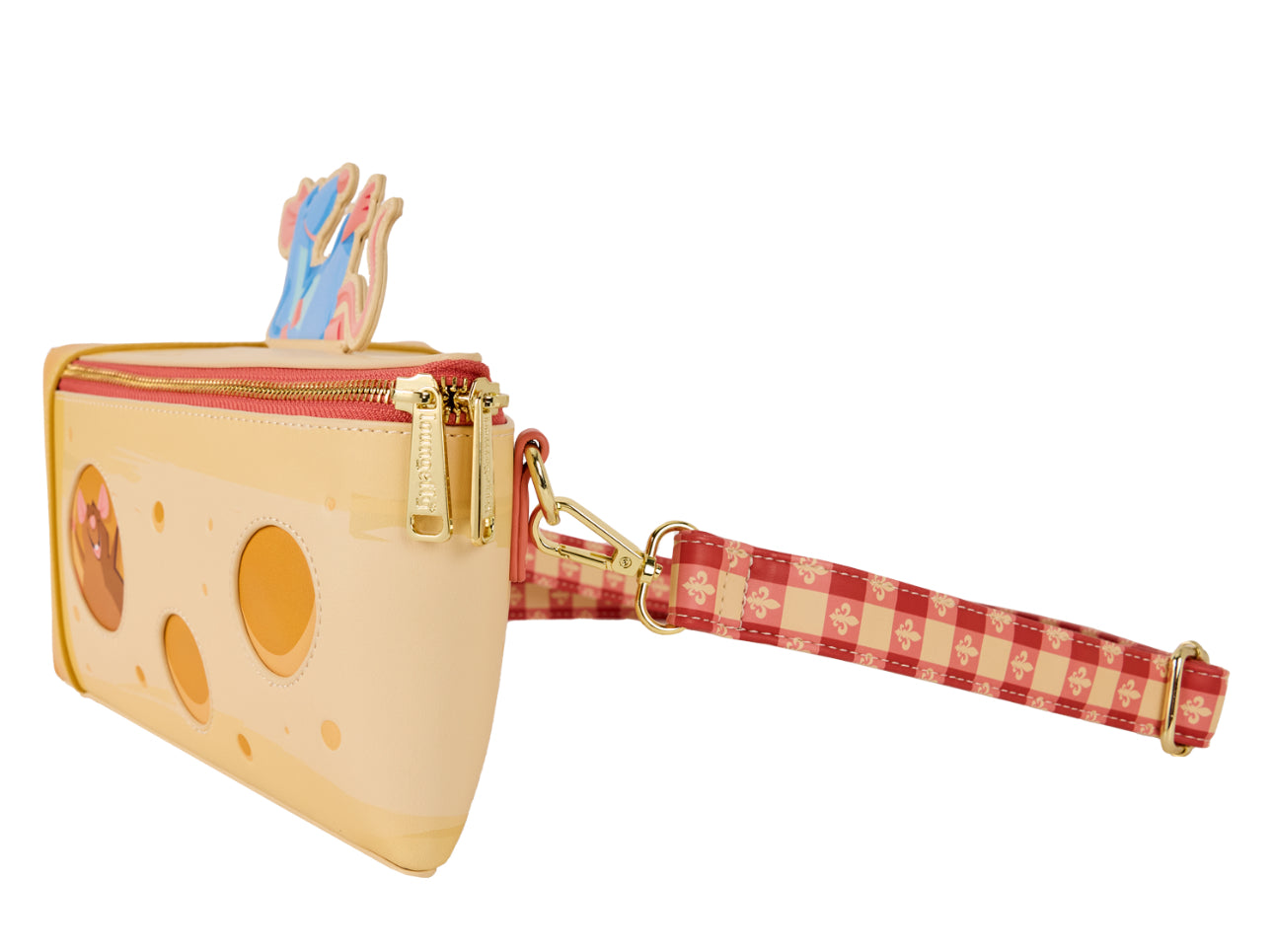 Ratatouille Charcuterie Cheese Figural Crossbody Bag