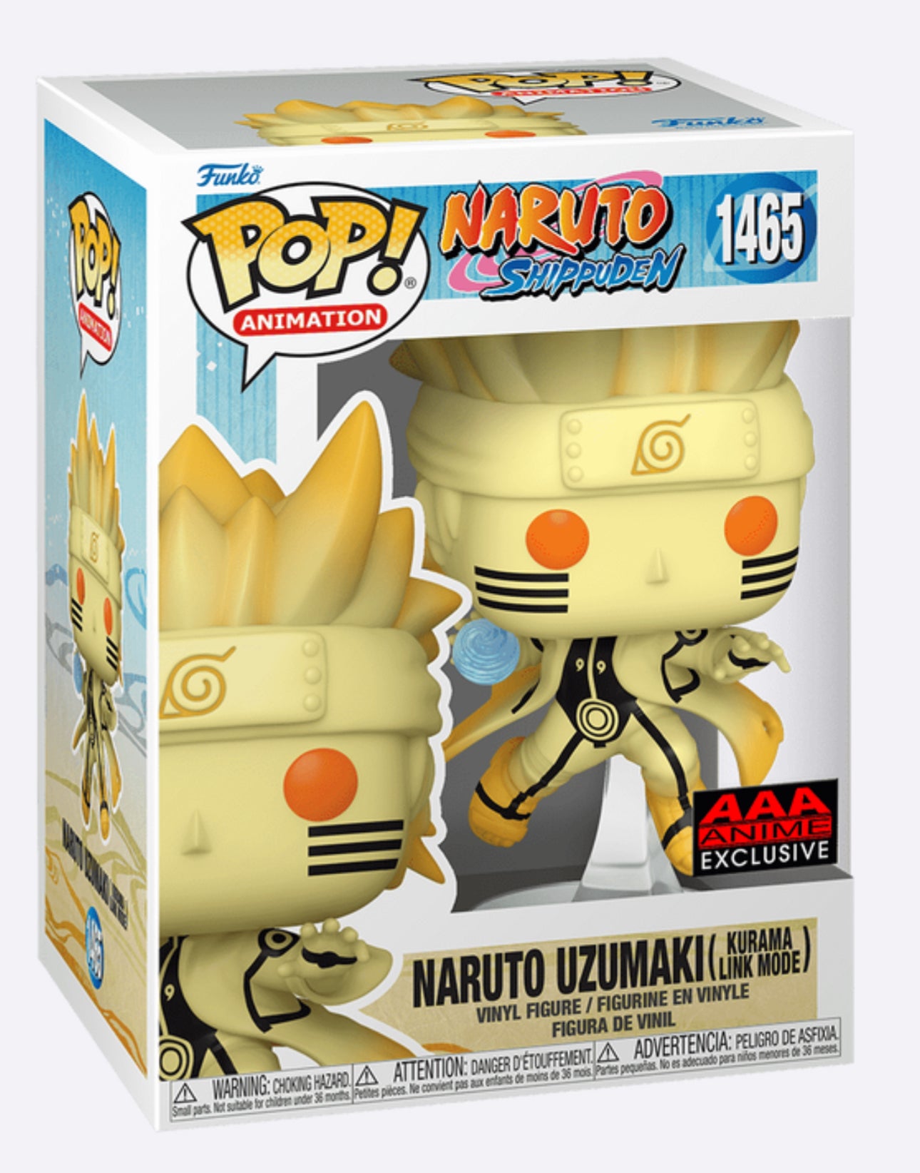 Naruto Uzumaki Kurama link mode