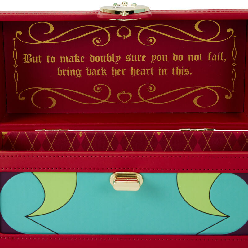 Snow White exclusive Evil Queen Heart Box Figural crossbody bag