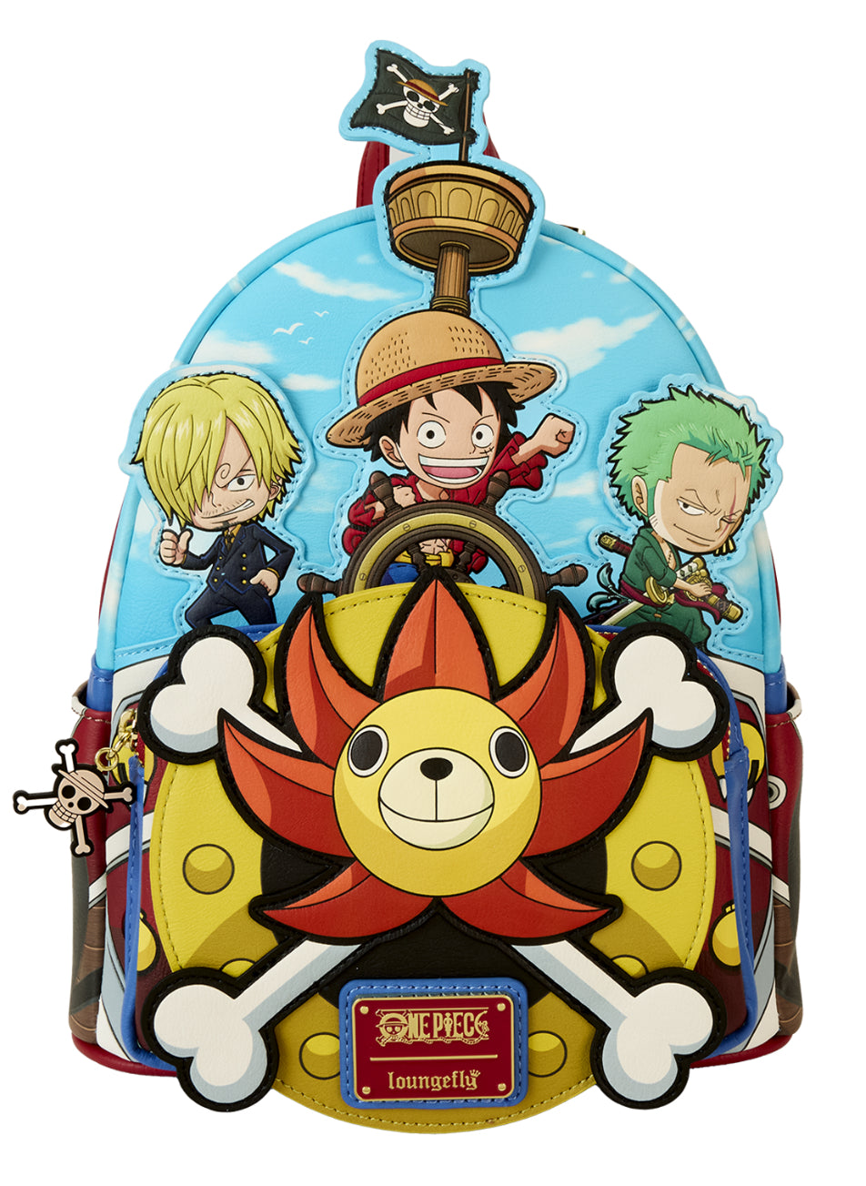 One Piece Thousand Sunny Ship Mini Backpack